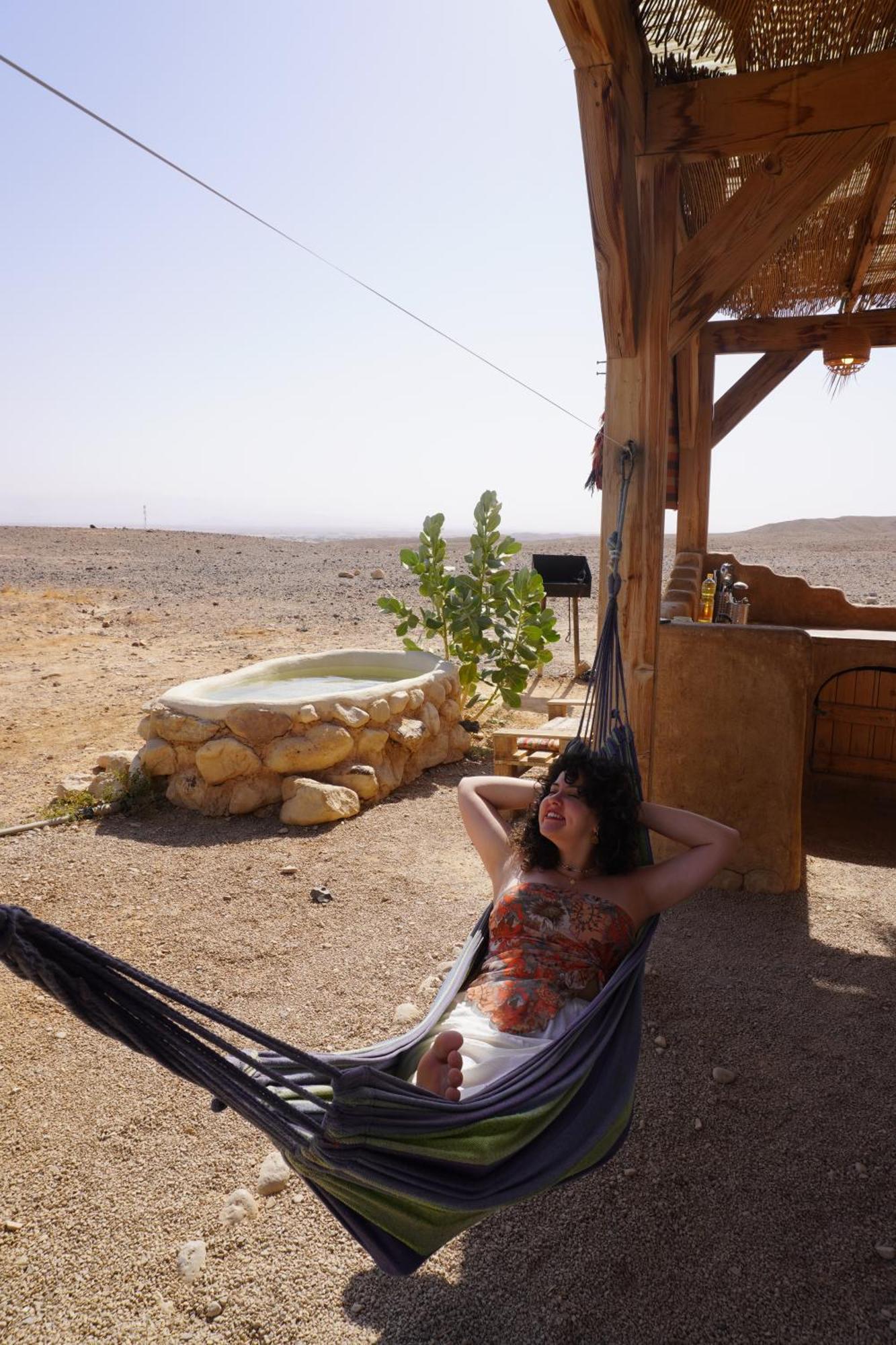 Desert Days Mud Cabin'S Resort Tzukim Exteriör bild