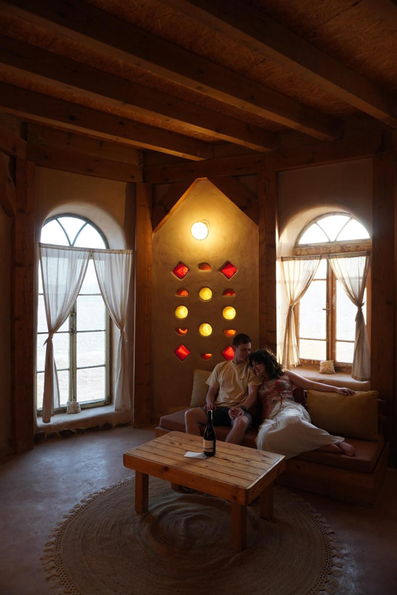 Desert Days Mud Cabin'S Resort Tzukim Exteriör bild