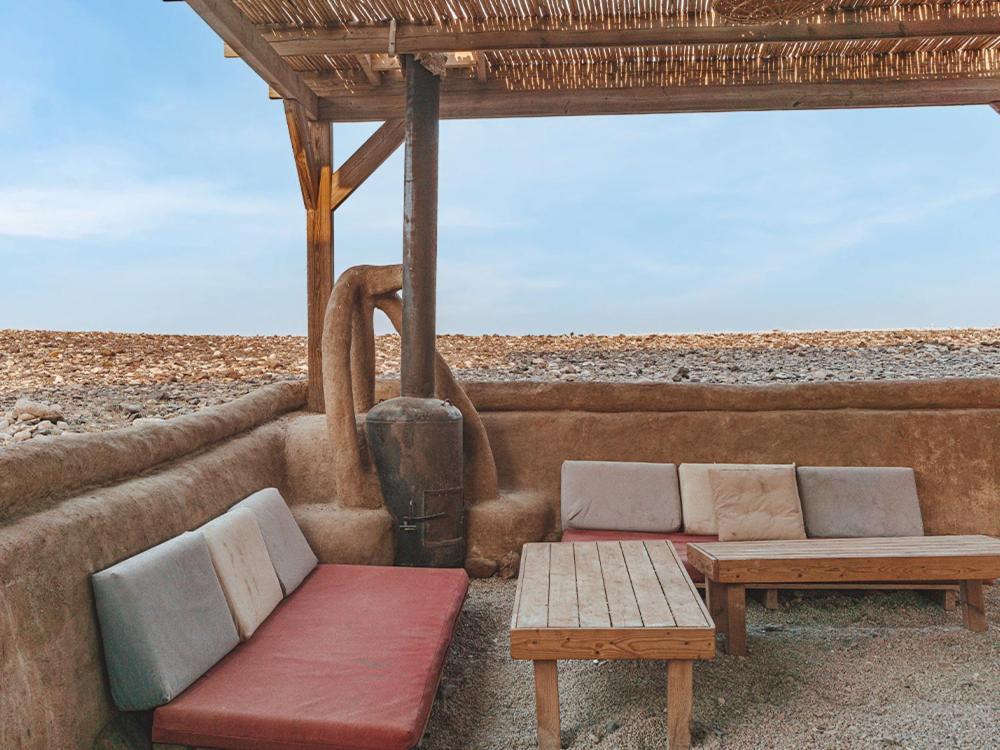 Desert Days Mud Cabin'S Resort Tzukim Exteriör bild