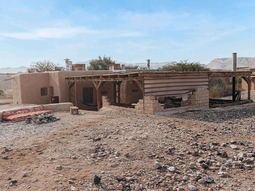 Desert Days Mud Cabin'S Resort Tzukim Exteriör bild