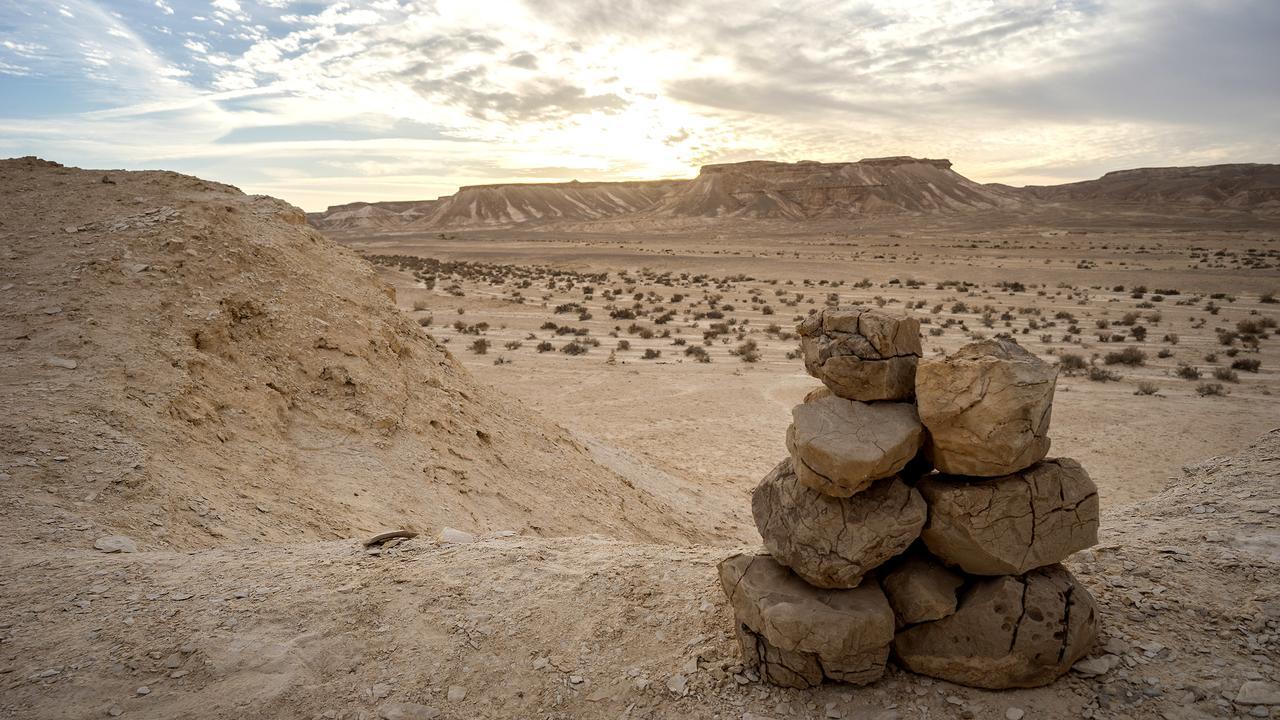 Desert Days Mud Cabin'S Resort Tzukim Exteriör bild